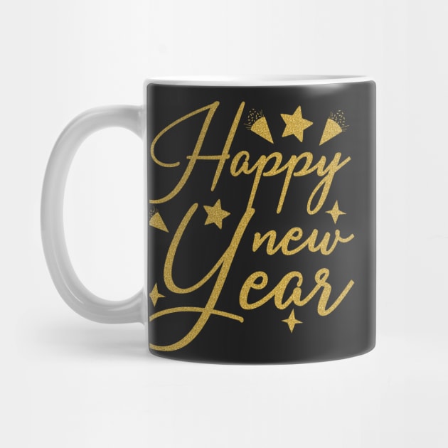 Golden Design New Year 2 by GrafDot